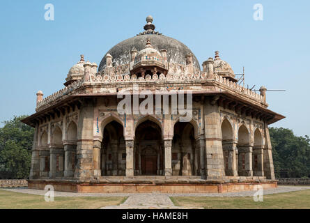 Isa Khan Garten Grab, Humayun Mausoleum, New Delhi, Indien Stockfoto