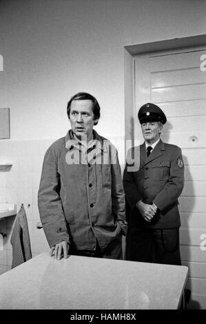 Episode "Trimmel Hält Ein Plädoyer" aus der Krimireihe "Tatort", Deutschland 1978, Regie: Peter Schulze Rohr, Szenenfoto Stockfoto