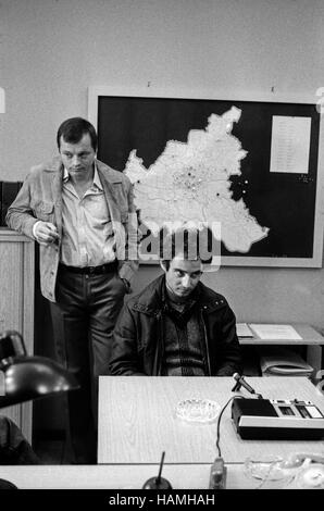 Episode "Trimmel Hält Ein Plädoyer" aus der Krimireihe "Tatort", Deutschland 1978, Regie: Peter Schulze Rohr, Monia: Volker Eckstein, Joachim Richert Stockfoto