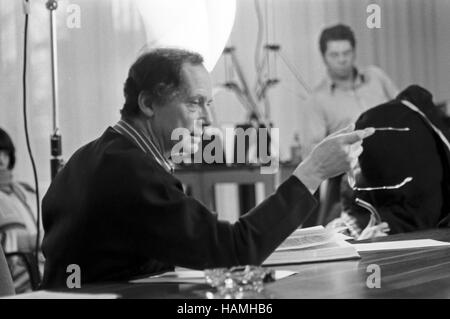 Episode "Trimmel Hält Ein Plädoyer" aus der Krimireihe "Tatort", Deutschland 1978, der Regisseur Peter Schulze Rohr Stockfoto