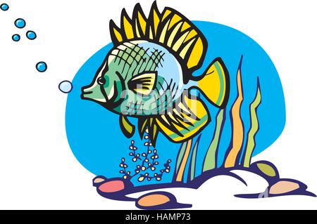 Illustration und Malerei Malerei Stock Vektor