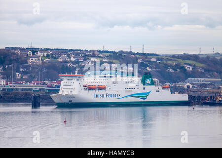 Pembroke, Wales, UK. 2. Dezember 2016. Die irische Fähre, Insel Inishmore, berichtete eine Frau über Bord heute Morgen. Ein Körper ist in der Nähe von Lawrenny auf der westlichen Cleddau gefunden worden. Bildnachweis: Derek Phillips/Alamy Live-Nachrichten Stockfoto