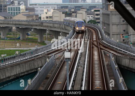 Taoyuan International Airport Access MRT-System Stockfoto