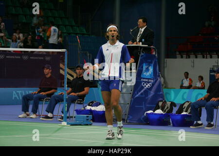 NATHAN ROBERTSON Großbritannien Athen Griechenland 19. August 2004 Stockfoto