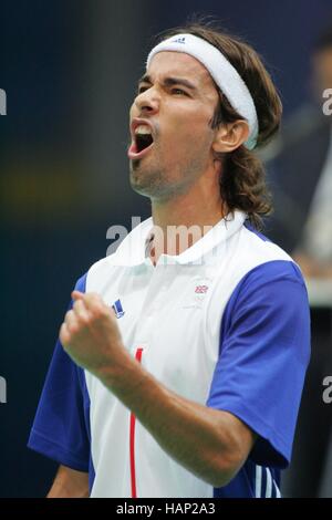 NATHAN ROBERTSON Großbritannien Athen Griechenland 19. August 2004 Stockfoto