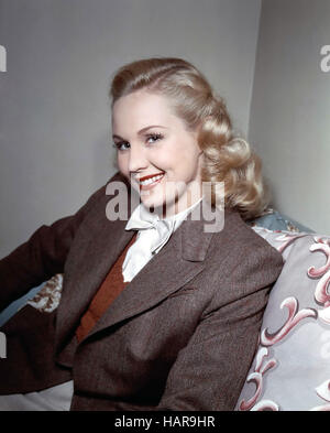 VIRGINIA MAYO (1920-2005) U.S. film, Schauspielerin und Tänzerin Stockfoto