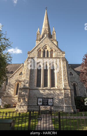 London, St. Johanniskirche auf Notting Hill Stockfoto