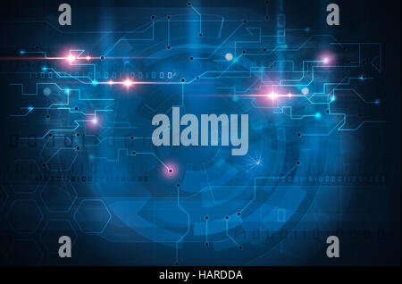 Platine blauen Hintergrund Stockfoto