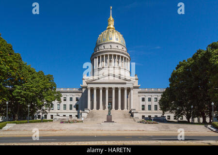 Das State Capitol Gebäude in Charleston, West Virginia, USA. Stockfoto