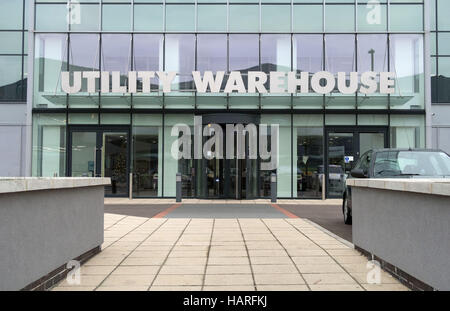 Gesamtansicht GV-Dienstprogramm Lager Headoffice, 508 Edgware Road, Hyde, London NW9 5AB Stockfoto