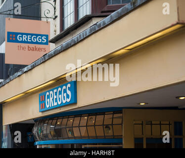 Greggs Shops, Brentwood, Essex Stockfoto