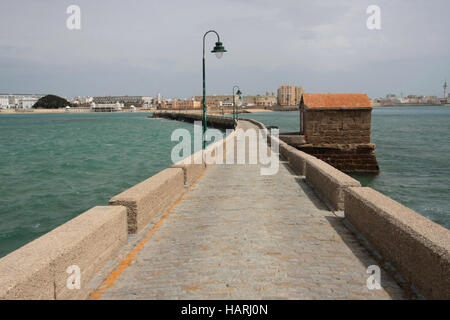 Cadiz-Brücke. Andalusien Stockfoto