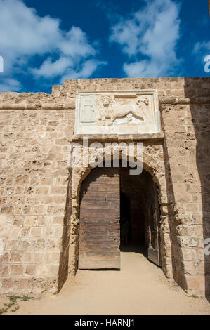 Othello Castle, auch bekannt als Othello Turm in Famagusta, Nordzypern. Stockfoto