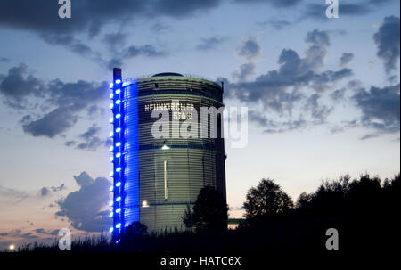 Gasometer, Neunkirchen, Saarland, Germany Stockfoto