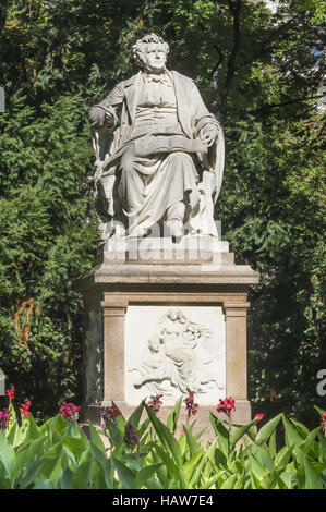 Schubert-Denkmal Stockfoto