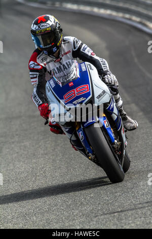 Jorge Lorenzo Piloten der MotoGP Stockfoto