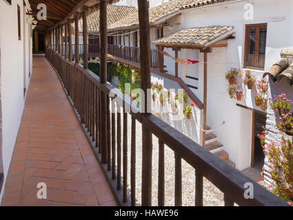 CORDOBA, Spanien - 26. Mai 2015: Hof (Pacio) des Centro de Flamenco Fosforito oder Musuem der Flamenco. Stockfoto