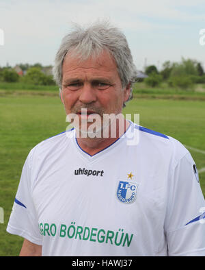 Jürgen Pommerenke (DDR und 1. FC Magdeburg) Stockfoto