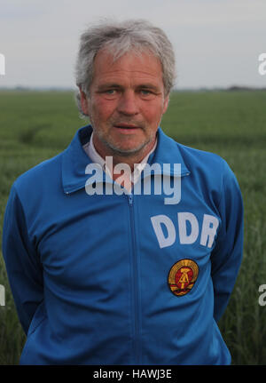 Jürgen Pommerenke (DDR und 1. FC Magdeburg) Stockfoto