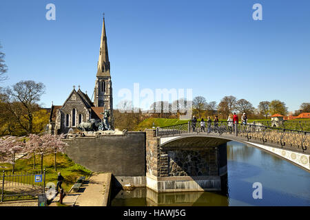 St. Alban-Kirche in Kopenhagen, Dänemark Stockfoto