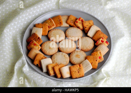 Plätzchen und Kekse Stockfoto