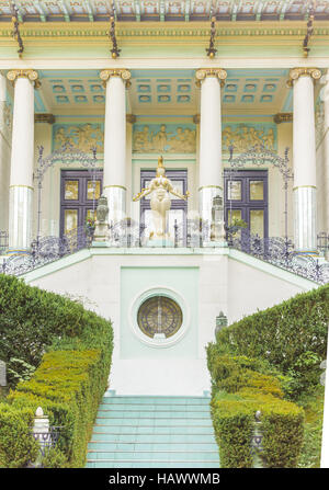 Eingang, Ernst-Fuchs-Museum, Wien Stockfoto