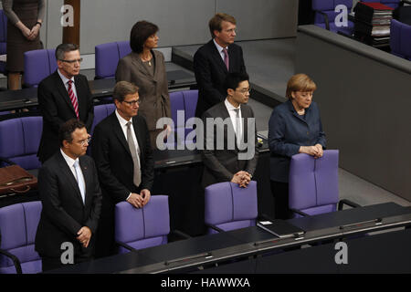 Denken Sie daran den SPD-Politiker Ottmar Schreiner. Stockfoto