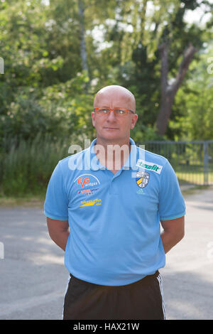 Thomas Hoßmang (Co-Trainer) Stockfoto