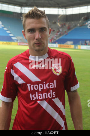 Erik Jendrisek (FC Energie Cottbus) Stockfoto