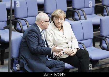 Positionspapier der Regierung an das deutsche Parlament Stockfoto