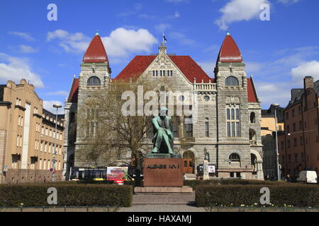 Das Finnische Nationaltheater Stockfoto