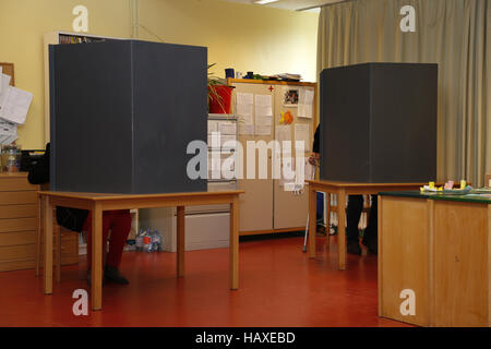 Wahlmänner-Stimmen in Berlin. Stockfoto