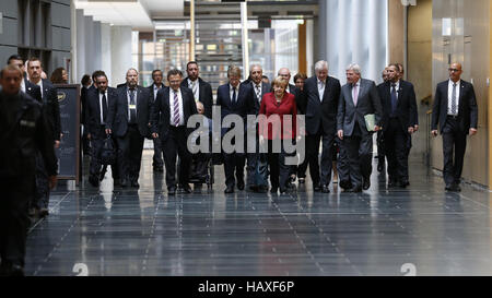 CSU / CDU und SPD - dritte Runde Stockfoto