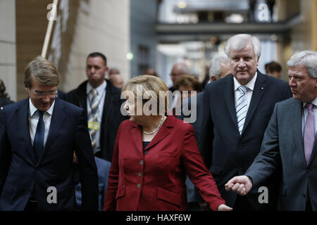 CSU / CDU und SPD - dritte Runde Stockfoto