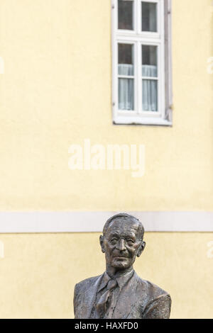 Hermann Hesse, Skulptur von Kurt tassotti Stockfoto