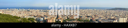 Skyline von Barcelona Stockfoto