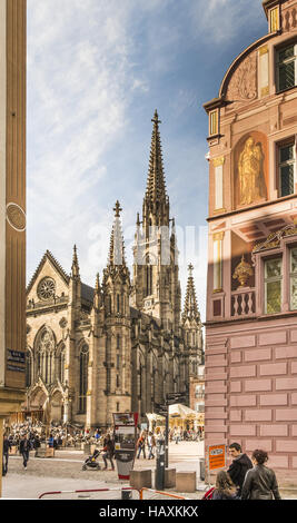 Blick auf die St. Stephen´s Kirche Stockfoto