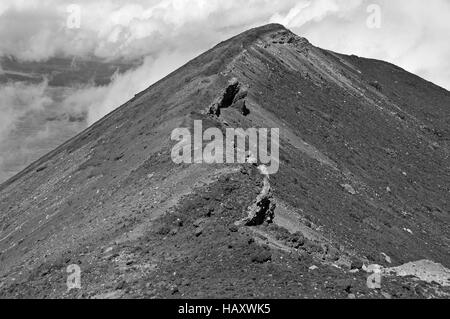 Alpinen Gelände um Tongariro National Park, Nordinsel Neuseeland Stockfoto