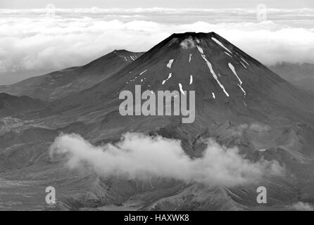 Alpinen Gelände um Tongariro National Park, Nordinsel Neuseeland Stockfoto