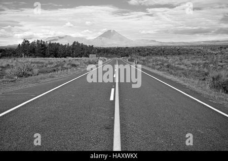 Alpinen Gelände um Tongariro National Park, Nordinsel Neuseeland Stockfoto