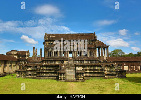 Tempel von Angkor Wat in Siem Reap, Kambodscha Stockfoto