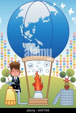 Illustration und Malerei Malerei Stock Vektor