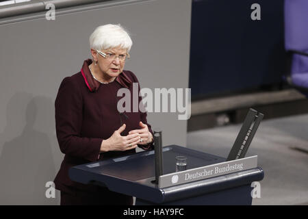 Deutsche kommenden Jahren mit Merkel III Stockfoto