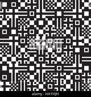 Nahtlose Muster Quadrat Stock Vektor