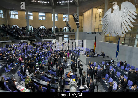 4 Jahre mehr Merkel Stockfoto