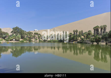 Huacachina See, Ica, Peru Stockfoto