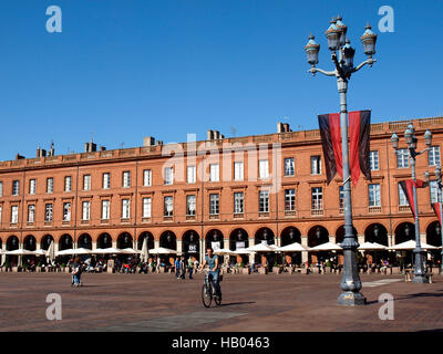 Place du Capitole in Toulouse, Haute-Garonne, Occitanie, Frankreich Stockfoto