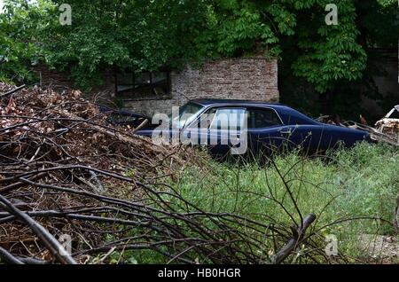 Stadterkundung in ehemaligen königlichen Anwesen und Residenzen in Athen, Griechenland Stockfoto