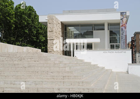 Ara Pacis Augustae, Museum, Rom, Italien Stockfoto