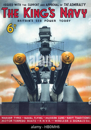 Titelseite der 1939 Veröffentlichung des Königs Navy Stockfoto